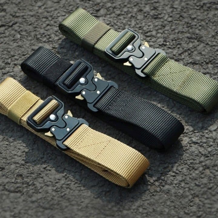 ベルトメンズ メッシュ タクティカル速着脱メッシュベルト