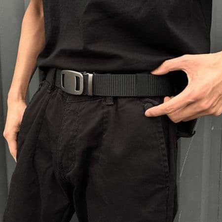 ベルトメンズ メッシュ スタイリッシュ細身メッシュベルト