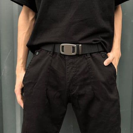 ベルトメンズ メッシュ スタイリッシュ細身メッシュベルト