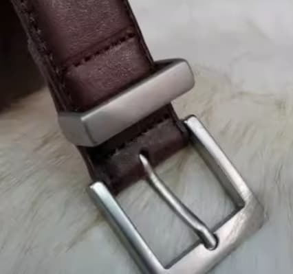 ベルトメンズ 革 シンプル細身フォーマルベルト